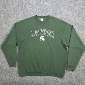 TEAM EDITION Michigan State Spartans Embroidered Crewneck Sweatshirt — XXL